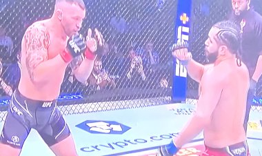 Colby Convington venceu a luta principal do UFC 272 em Las Vegas