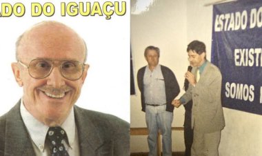 A luta pela criação do Estado do Iguaçu não foi em vão