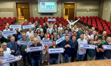 PDT promove encontro em Francisco Beltrão para definir pré-candidaturas