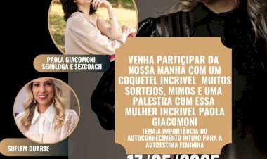 Sexóloga e sexcoach em palestra neste sábado na clínica Karen Lorena Pacheco