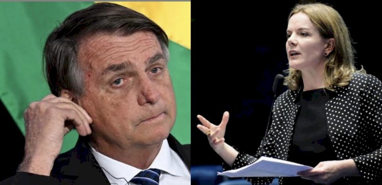 Gleisi Hoffmann denuncia Bolsonaro por compra de voto explícita antes das eleições