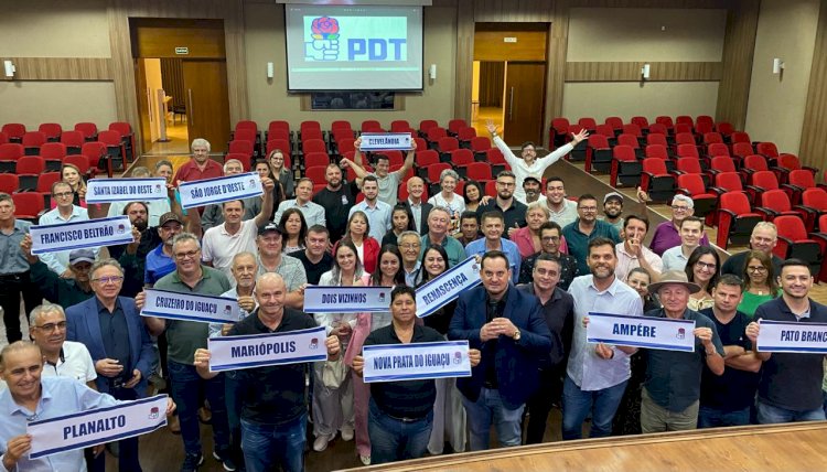 PDT promove encontro em Francisco Beltrão para definir pré-candidaturas