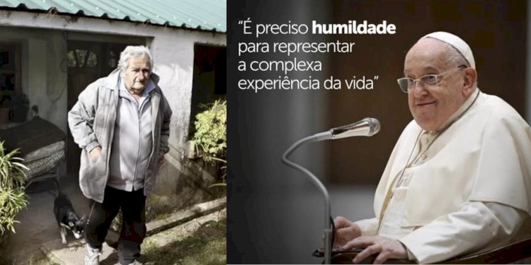 Em menos de 30 dias perdemos dois exemplo de humildade para o mundo: Papa Francisco e Pepe Mujica
